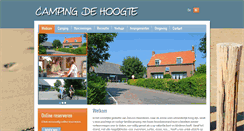 Desktop Screenshot of dehoogtecadzand.nl